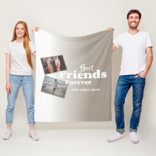Custom Gift for Best Friends Fleece Blanket