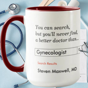 Custom Gift for Gynecologist Mug