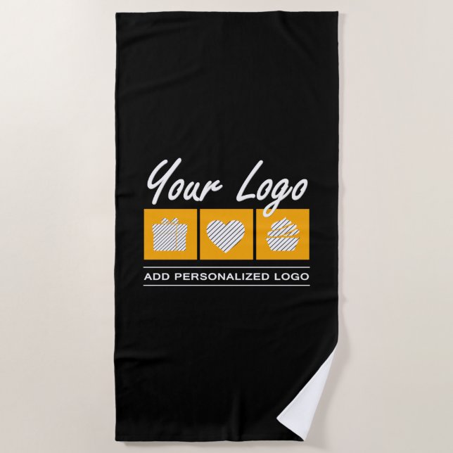 Custom Gift For Men Birthday Him Father Husband Beach Towel (Front)