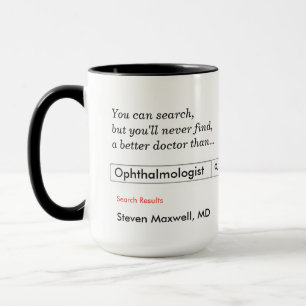 Custom Gift for Ophthalmologist Mug