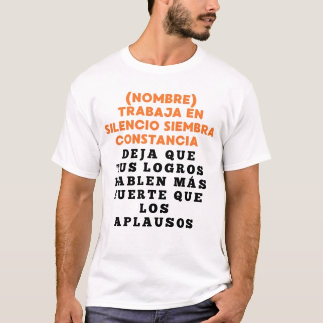 CUSTOM GIFT SUCCESS FOR (NAME) T-Shirt (Front)