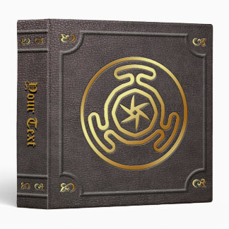 Custom Gilded Hecate's Wheel Book of Shadows Binder