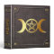 Custom Gilded Triple Moon Pentacle Book of Shadows