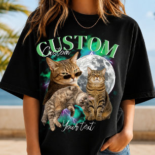 Custom Girlfriend Face Bootleg Rap T-Shirt