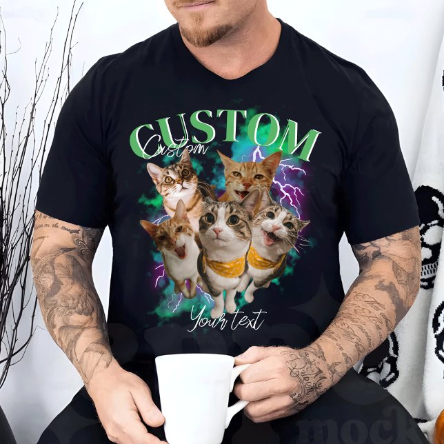 Custom Girlfriend Face Bootleg Rap T-Shirt (Creator Uploaded)