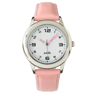 Custom Girls Name  Glitter Strap Kids Watch