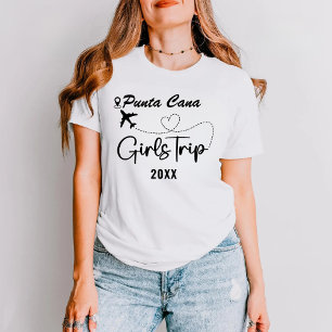 Custom Girls Trip 2025 Women Cruise Girls Vacation T-Shirt