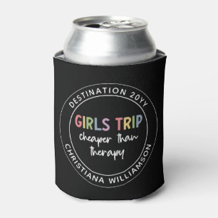 Custom Girls Trip Cheaper Than Therapy Girls Vacay Can Cooler