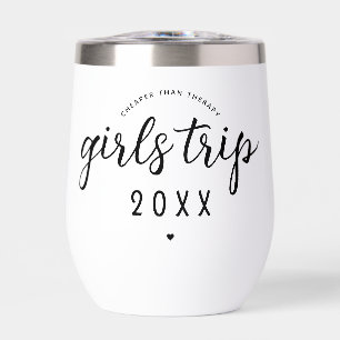 Custom Girls Trip Cheaper Than Therapy  Vacation