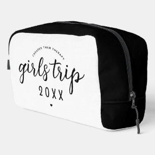 Custom Girls Trip Cheaper Than Therapy  Vacation Dopp Kit