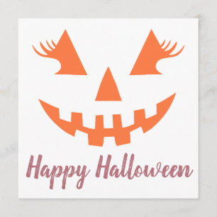 Custom Girly Jack O Lantern Pumpkin Halloween Program