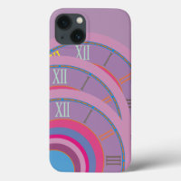 Custom girly pretty swirl circles tornado cute art