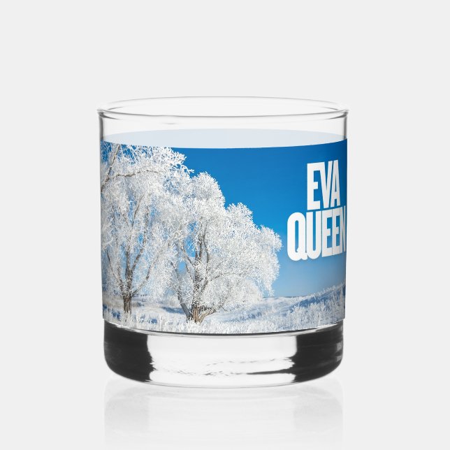 Custom Glass Cup | Personalized Clear Drinking Gla (Front)