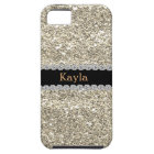 Custom GOLD GLITTER Bling I PHONE 5s