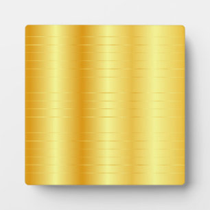Custom Gold Look Elegant Trendy Template Classic Plaque