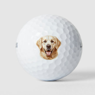 Custom Golden Retriever 'Life is Golden' Dog Socks Golf Balls