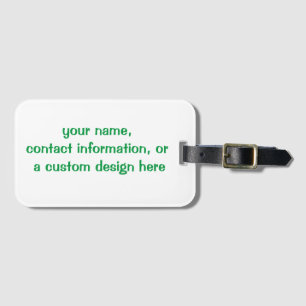 Custom Golf Bag Tags, personalized bag tags