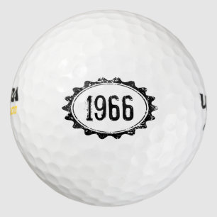 Custom golf ball set for dad Fathers Day gift idea