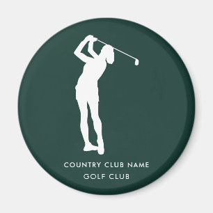 Custom Golf Country Club Members Swag Magnet