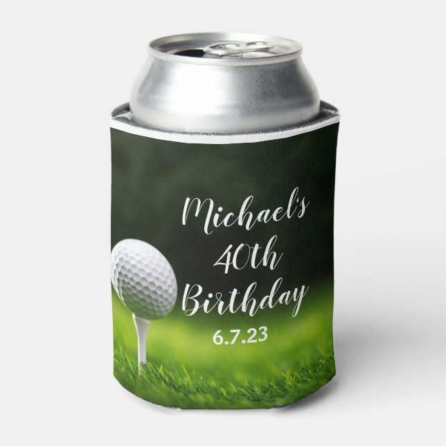 Custom Golf Design Can Cooler (Can Front)