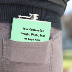 Custom Golf Flask - Personalized Hip Flask Gift