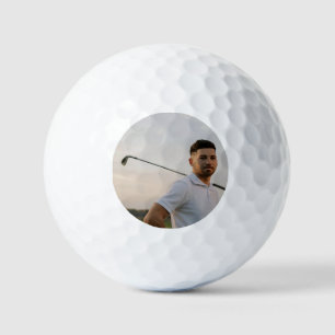 Custom Golf Golfer Photo Balls