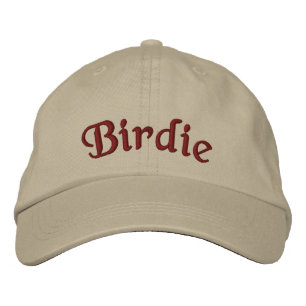 Custom Golf Hat - Personalized Embroidered Birdie