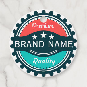 Custom Golf Player Name Red Green Favour Tags