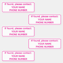 Custom Golf Stickers for Easy Club Identification