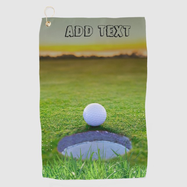 Custom Golf Towels: The Ultimate Golfing Accessory Golf Towel (Front)
