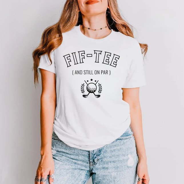 Custom Golfing Gift 50th 60th 70th Birthday Golf T-Shirt (Creator Uploaded)