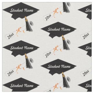 Custom Grad Cap and Diploma Fabric