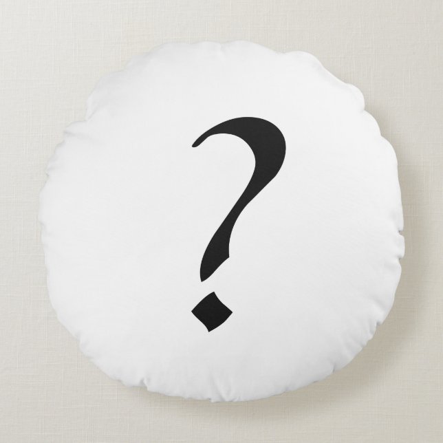 Custom Grade A Cotton Round Throw Pillow (16") (Front)