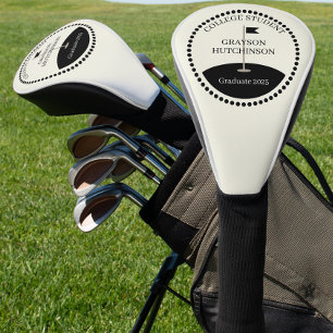 Custom Graduate Golf Head Cover