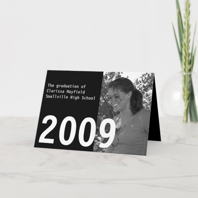 Custom Graduation 2009 Announcement (Front)