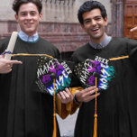 Custom Graduation Cap Topper | Make Some Noise<br><div class="desc">You've earned it - so why not show it off!! This grad cap topper can be personalized with your name and school. Rock themed typography and bold colours. Leave a lasting impression with this stunning personalized design. Add your custom wording to this design by using the "Edit this design template"...</div>