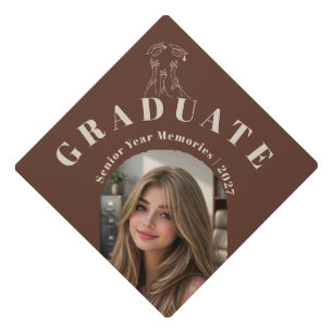 Custom Graduation Cap Topper - Personalized Photo