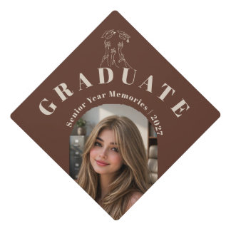 Custom Graduation Cap Topper - Personalized Photo