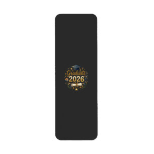 Custom Graduation Class of 2026 Personalized Famil