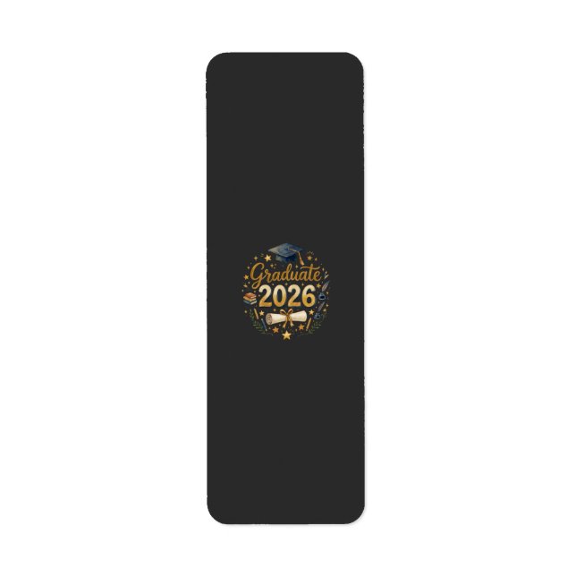 Custom Graduation Class of 2026 Personalized Famil (Front)