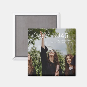 Custom Graduation Farewell Gift Photo Magnet