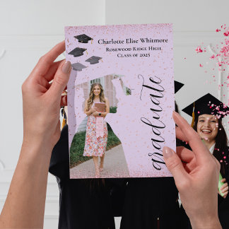 Custom Graduation Invitation and announcement card