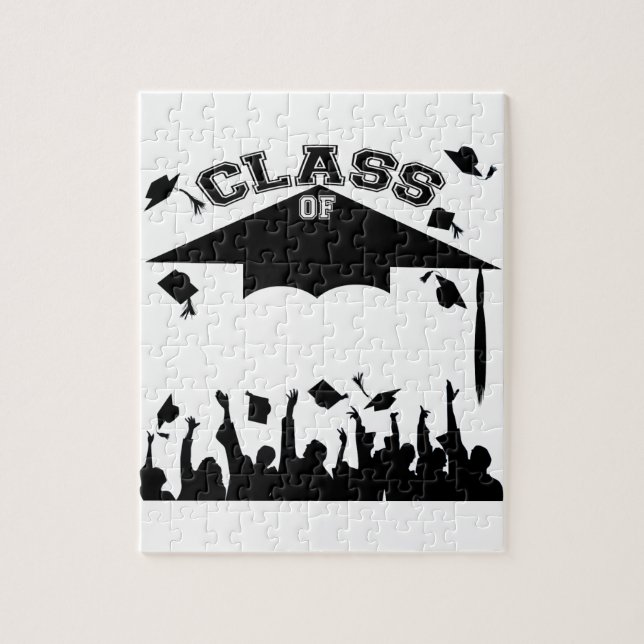 Custom Graduation Jigsaw Puzzle (Vertical)