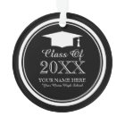 Custom graduation party favour ornaments for grads