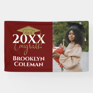 Custom Graduation Party Photo Party Banner