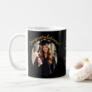 Custom Graduation Photo Mug Congratulations