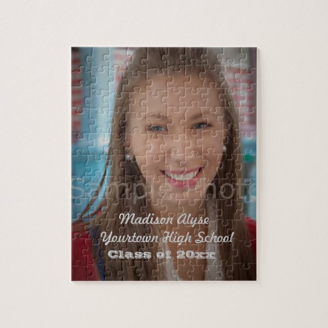 Custom Graduation Photo Puzzle (Vertical)