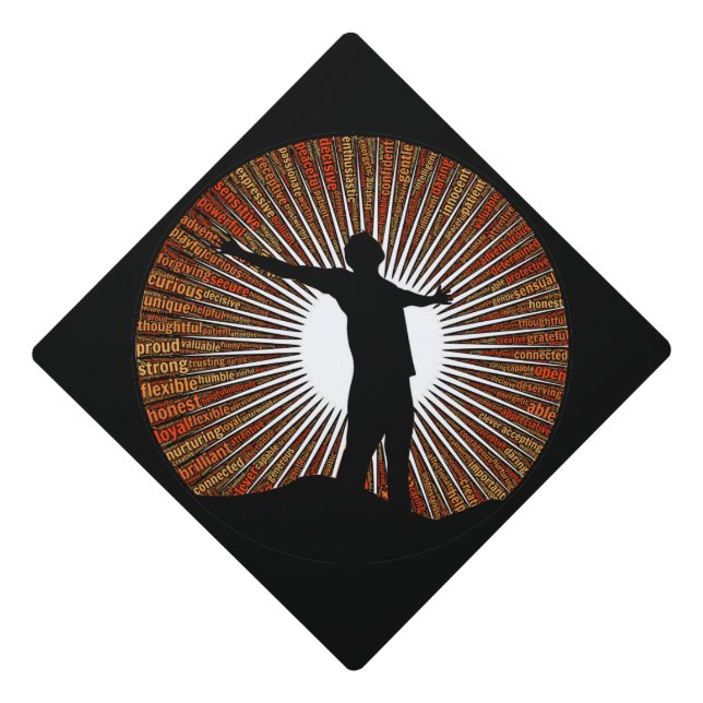 Custom Graduation Tassel Topper (Front)