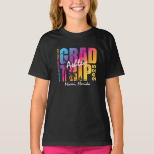 Custom Graduation Trip Group Matching T-Shirt