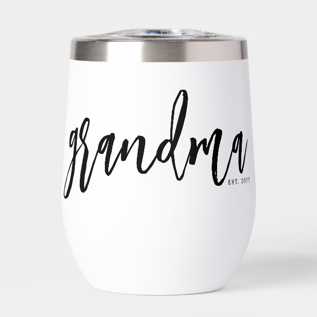 Custom Grandma Est | Grandma to be New Grandma Ins (Front)